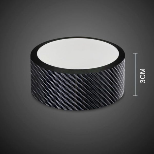 Universal Car Carbon Fiber Door Anti-collision Strip Protection Guards Trims Stickers Tape, Size: 3cm x 3m - Image 3