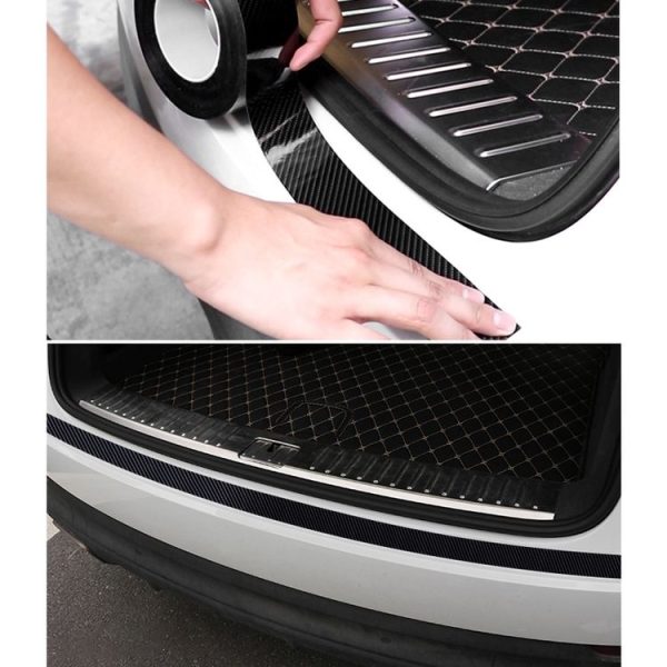 Universal Car Carbon Fiber Door Anti-collision Strip Protection Guards Trims Stickers Tape, Size: 5cm x 3m - Image 11