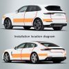 Universal Car Carbon Fiber Door Anti-collision Strip Protection Guards Trims Stickers Tape, Size: 7cm x 3m - Image 8
