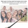 ZGA S02 Bluetooth Remote Control Hidden Tripod Selfie Stick (Black) - Image 3