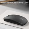 ZGA Chinchilla Dual Mode Wireless 2.4G + Bluetooth 5.0 Mouse (Black) - Image 2
