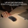 ZGA Chinchilla Dual Mode Wireless 2.4G + Bluetooth 5.0 Mouse (Black) - Image 3