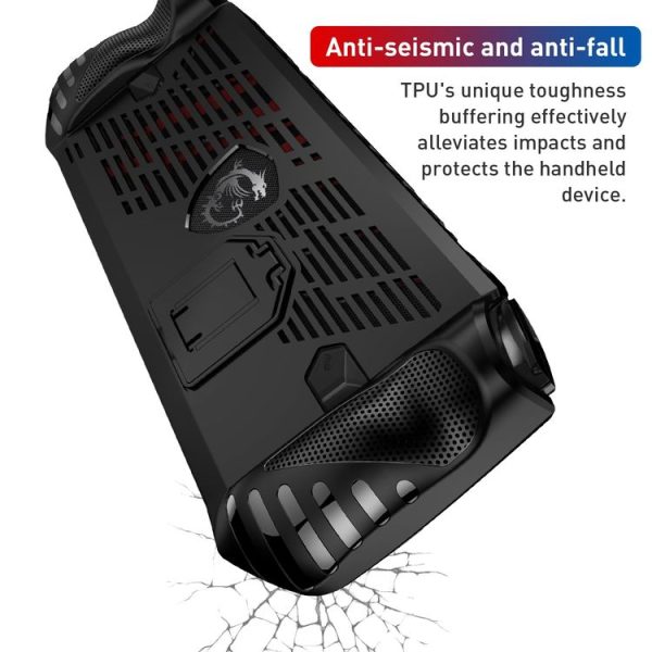 MSI Claw TPU Game Console Protective Case with Stand (Black) - Image 5