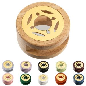 AS303 European Style Fire Paint Seal Stamp Furnace DIY Handbook Sealing Tool (Random Color)