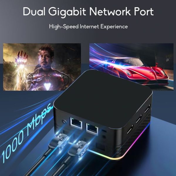 Ninkear T9 Plus Windows 11 Alder Lake N100 Processor Mini Host, Specification: 16GB+512GB (EU Plug) - Image 10