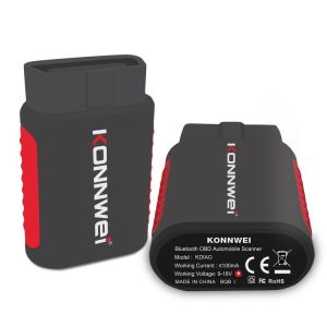 KONNWEI K DIAG Car OBDII Full System Diagnostic Scanner (Black Red)