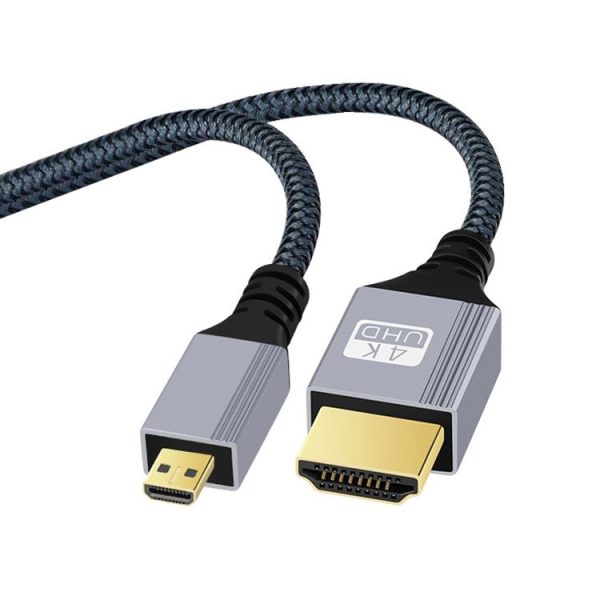 HDTV to Micro HDTV 4K 120Hz Computer Digital Camera HD Video Adapter Cable, Length: 0.3m