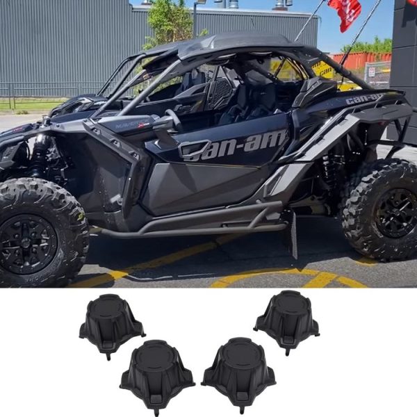 Can-Am Maverick X3 Turbo R 2017-2020 4pcs / Pack ATV Tire Wheel Hub Caps Decorative Cover