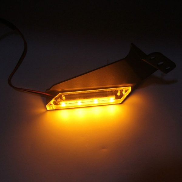 BMW S1000RR 2019-2022 Motorcycle Fixed Wing Rearview Mirror Turn Signal Light - Image 5