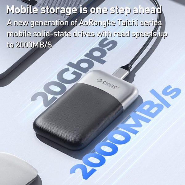 ORICO M20 Taichi Series 20Gbps 1TB Business Style Portable SSD - Image 2