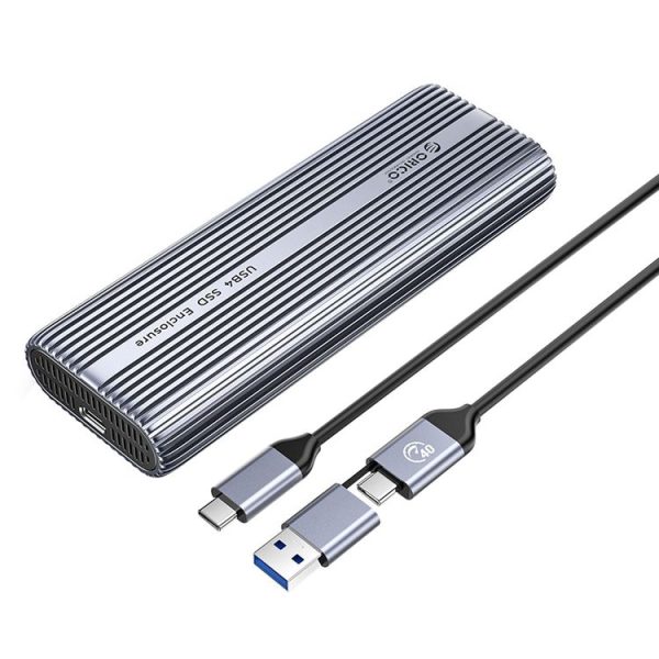 ORICO ACOM2-U4 40Gbps M.2 NVMe SSD Enclosure (Grey)