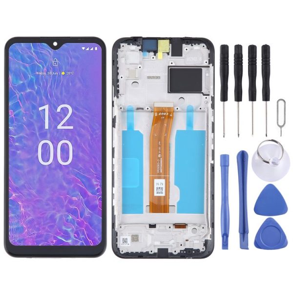 Nokia C210 OEM LCD Screen Digitizer Full Assembly with Frame