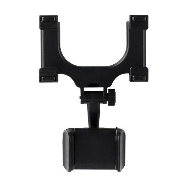 360 Degree Car Rearview Mirror Holder (Black) - Image 3