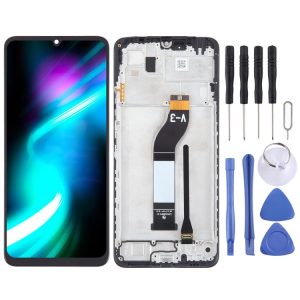 Xiaomi Poco C61 Original IPS Material LCD Screen Digitizer Full Assembly with Frame