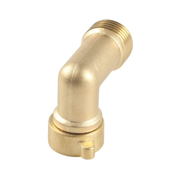 RV Water Inlet Check Valve Set with 90 Degree 3 / 4 Connector Adapter (Yellow) - Image 3