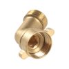 2pcs / Set RV Water Inlet Check 45 / 90 Degree 3 / 4 Connector Adapter (Yellow) - Image 5