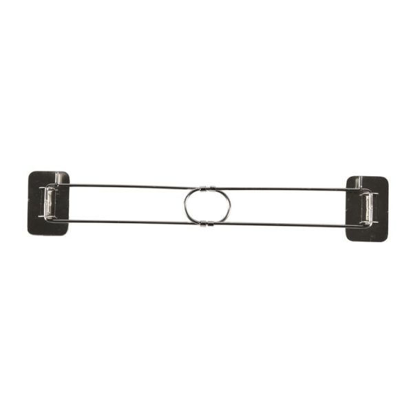 RV Camper Van Stainless Steel 304 Shower Corner Storage Bar (Silver) - Image 2