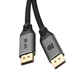 DisplayPort 1.4 Male to Male 8K HDR 60Hz 32.4Gbps Connection Cable, Cable Length: 2m