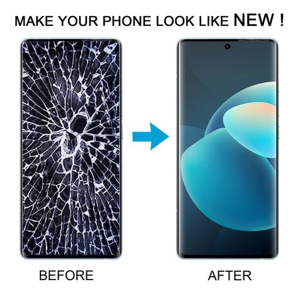 Vivo X60T Pro+ TFT Material OEM LCD Screen with Digitizer Full Assembly - Image 6