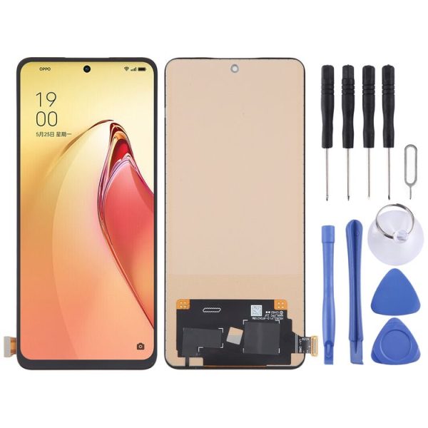 OPPO Reno8 Pro+ TFT Material OEM LCD Screen with Digitizer Full Assembly
