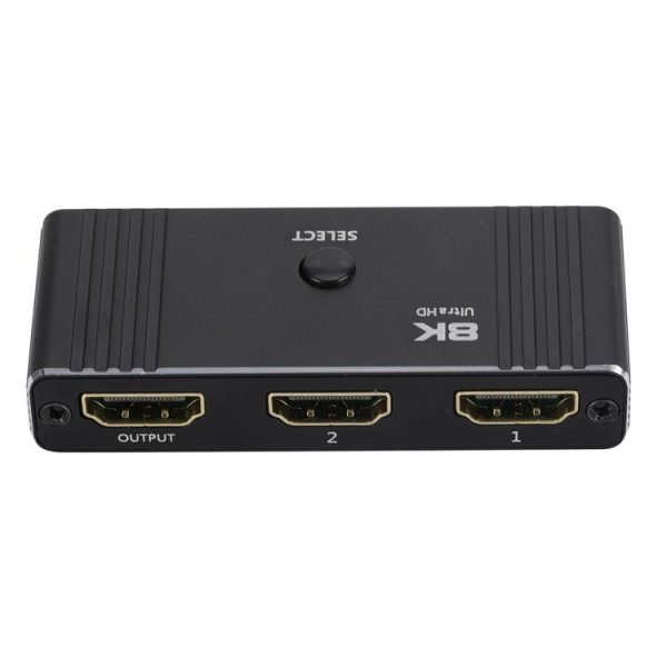 OZ 8K 60Hz 2 in 1 Out HD Automatic Two Way Switcher with Remote Control - Image 2