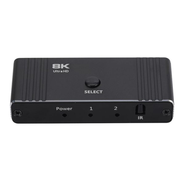 OZ 8K 60Hz 2 in 1 Out HD Automatic Two Way Switcher with Remote Control - Image 3
