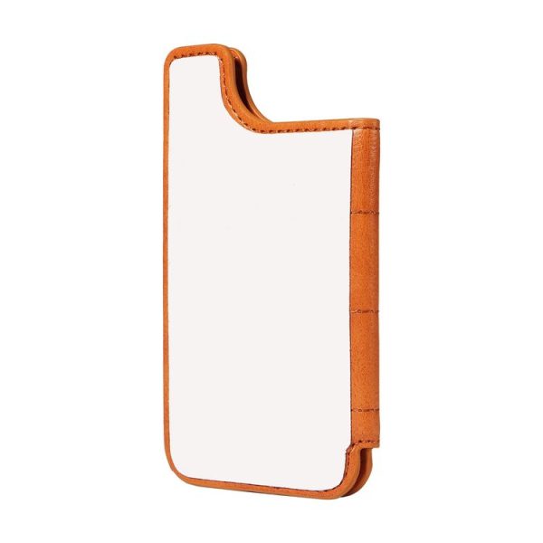 Retro Cow Pattern Sewing Card Bag Mobile Phone Back Sticker (Brown) - Image 3
