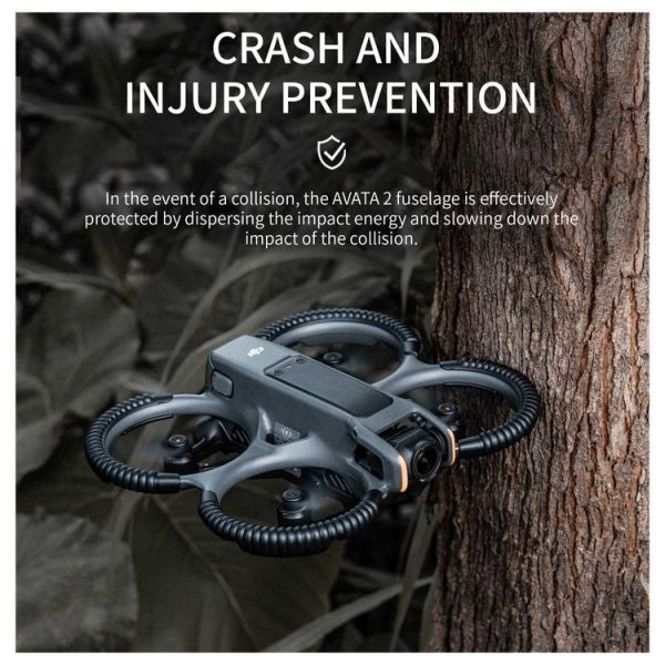 DJI AVATA 2 STARTRC Propeller TPU Protective Guard Anti-collision Ring Cover (Black) - Image 6