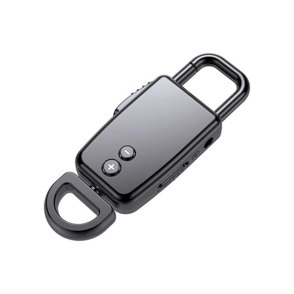 JNN S20 Zinc Alloy Keychain Voice Recorder, Memory: 4GB (Black) - Image 2