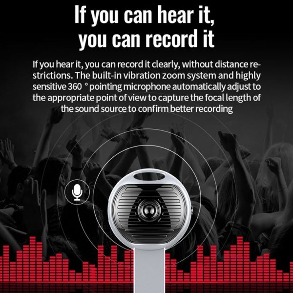 JNN S13 Zinc Alloy U-disk Voice Recorder, Memory: 4GB (Silver) - Image 10