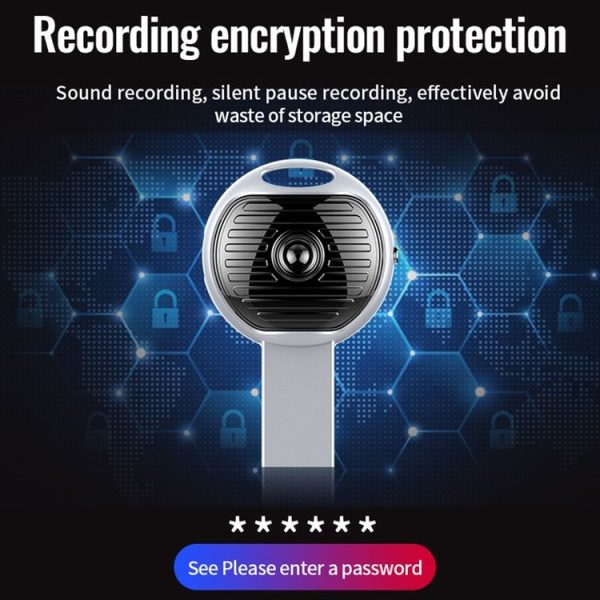 JNN S13 Zinc Alloy U-disk Voice Recorder, Memory: 4GB (Silver) - Image 14
