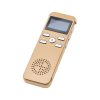 JNN X26 Mini Portable Voice Recorder with OLED Screen, Memory: 8GB (Gold)