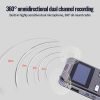 JNN X26 Mini Portable Voice Recorder with OLED Screen, Memory: 8GB (Gold) - Image 7
