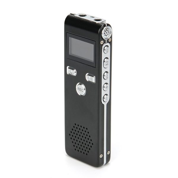 JNN X18 Mini Smart HD Noise Cancelling Voice Recorder, Memory: 4GB (Black)