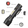 A10 Mini 395nm Ultraviolet Ray Detection Lamp COB Flashlight (Black) - Image 3