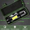 A10 Mini 395nm Ultraviolet Ray Detection Lamp COB Flashlight (Black) - Image 7