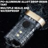 A11 Multi-function Mini Portable Light Dual LED Flashlight (Black) - Image 13