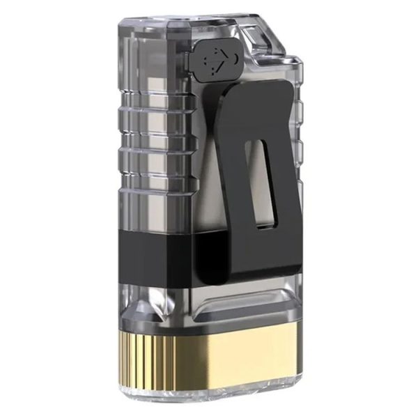 A11 Multi-function Mini Portable Light Dual LED Flashlight (Black) - Image 2