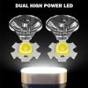 A11 Multi-function Mini Portable Light Dual LED Flashlight (Black) - Image 6