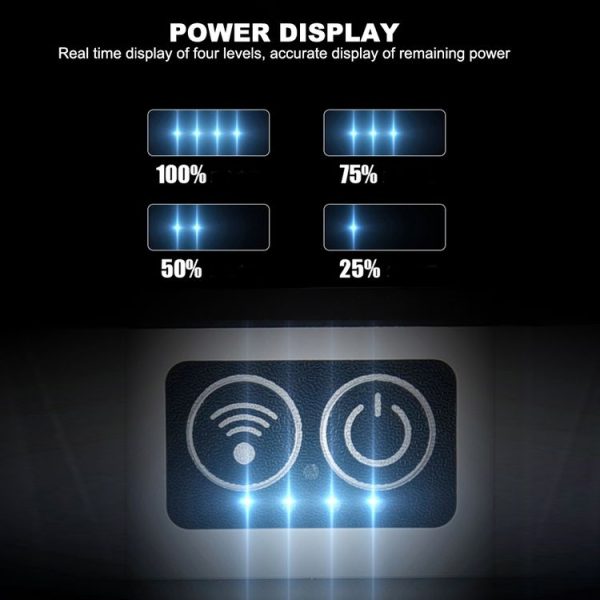 HW-213 Multi-function Rotating Sensing Cap Clip Work Light (Grey) - Image 10