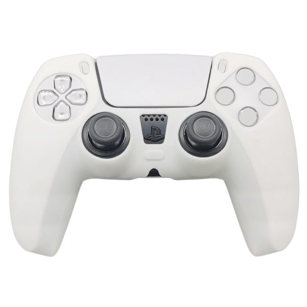 Sony PS5 Silicone Gamepad Protective Case (White) - Image 3
