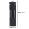 Mini 9 LEDs 395nm Ultraviolet Ray Detection Flashlight (Black) - Image 2