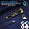 V4-365 Black Lens 365nm Ultraviolet Ray Detection Flashlight (Black) - Image 7