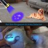 V4-365 Black Lens 365nm Ultraviolet Ray Detection Flashlight (Black) - Image 8