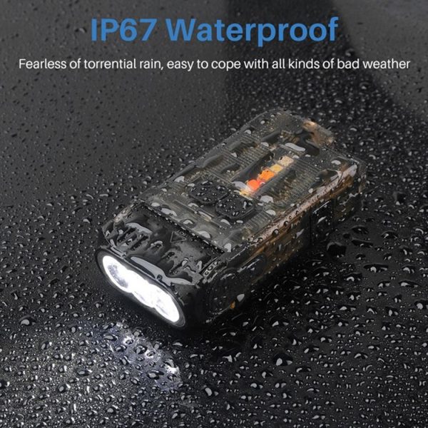 V15 EDC Flashlight Multi-function Work Light (Black) - Image 4