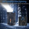 V15 EDC Flashlight Multi-function Work Light (Black) - Image 7