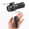 W5183 4 LEDs Highlight Mini Rechargeable Flashlight (Black) - Image 3