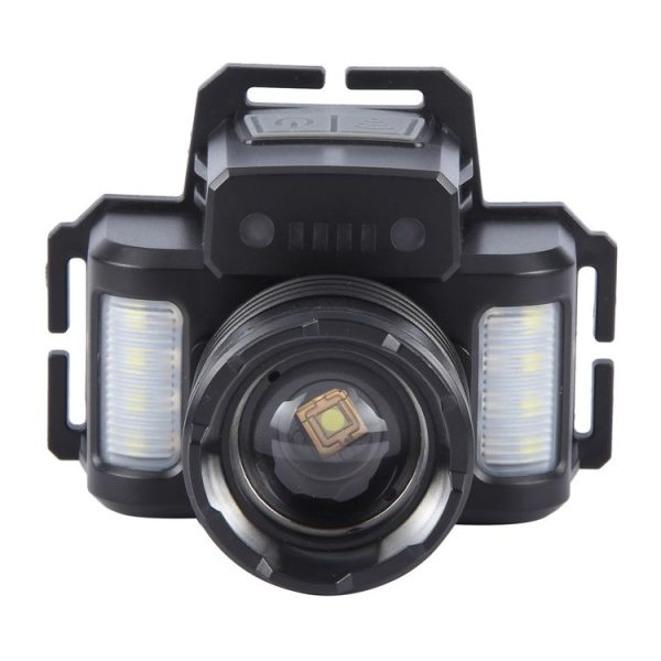 HL-03 Intelligent Induction Zoom Headlight Work Light (Black) - Image 2
