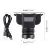 HL-03 Intelligent Induction Zoom Headlight Work Light (Black) - Image 3
