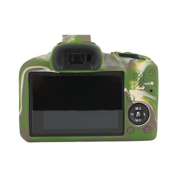 Canon EOS R100 Glossy Soft Silicone Protective Case (Camouflage) - Image 2